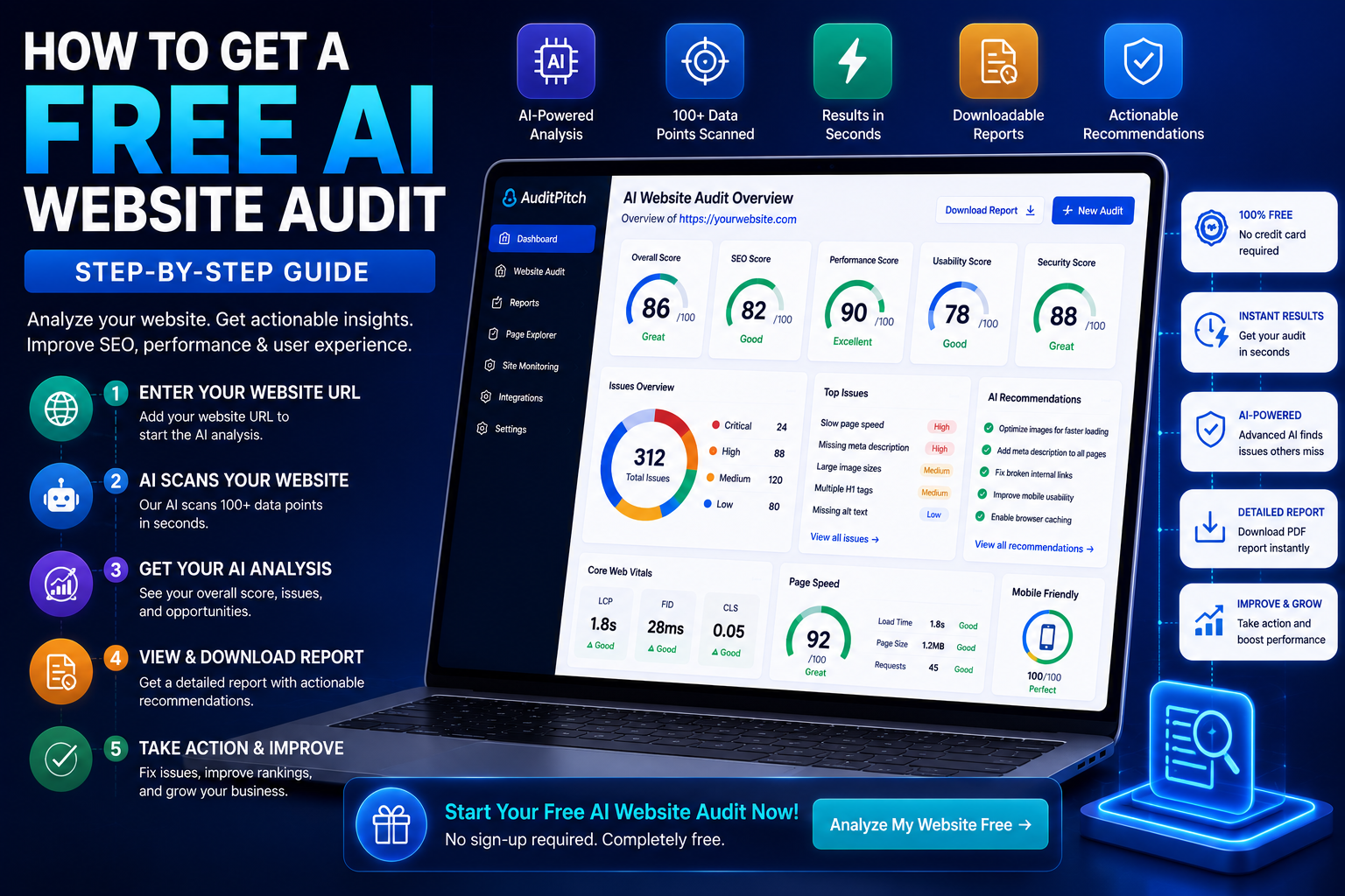 Free AI Website Audit