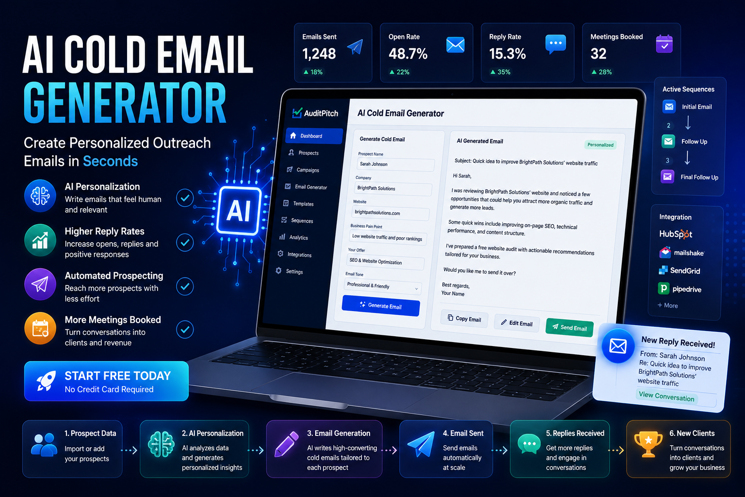 AI Cold Email Generator