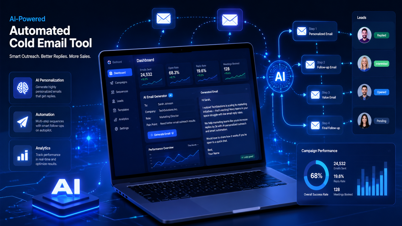 automated cold email tool